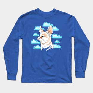 Cloudy fox Long Sleeve T-Shirt